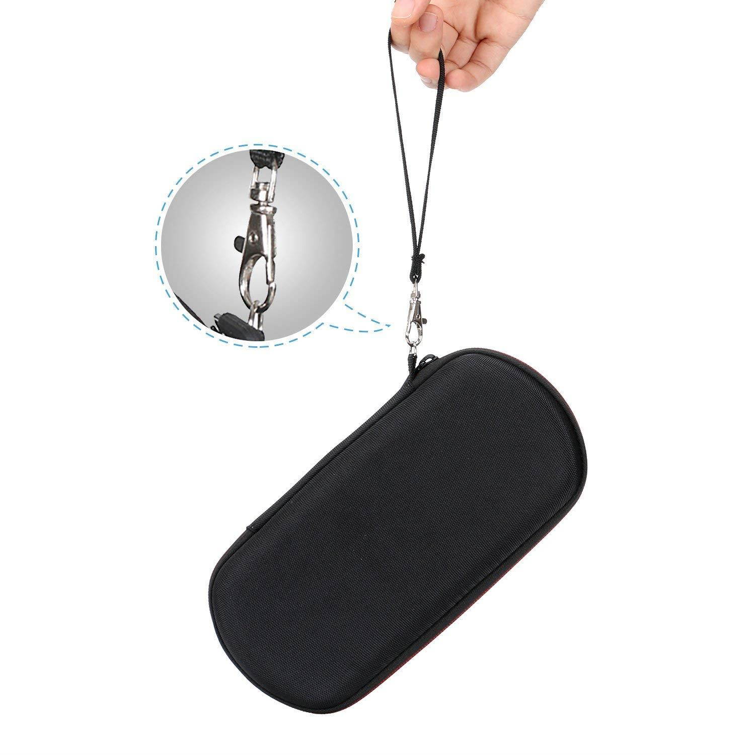 LTGEM Case for Texas Instruments TI-84, 89/83 / Plus/CE Graphics Calculator-Includes Mesh Pocket.(Hard and Black)