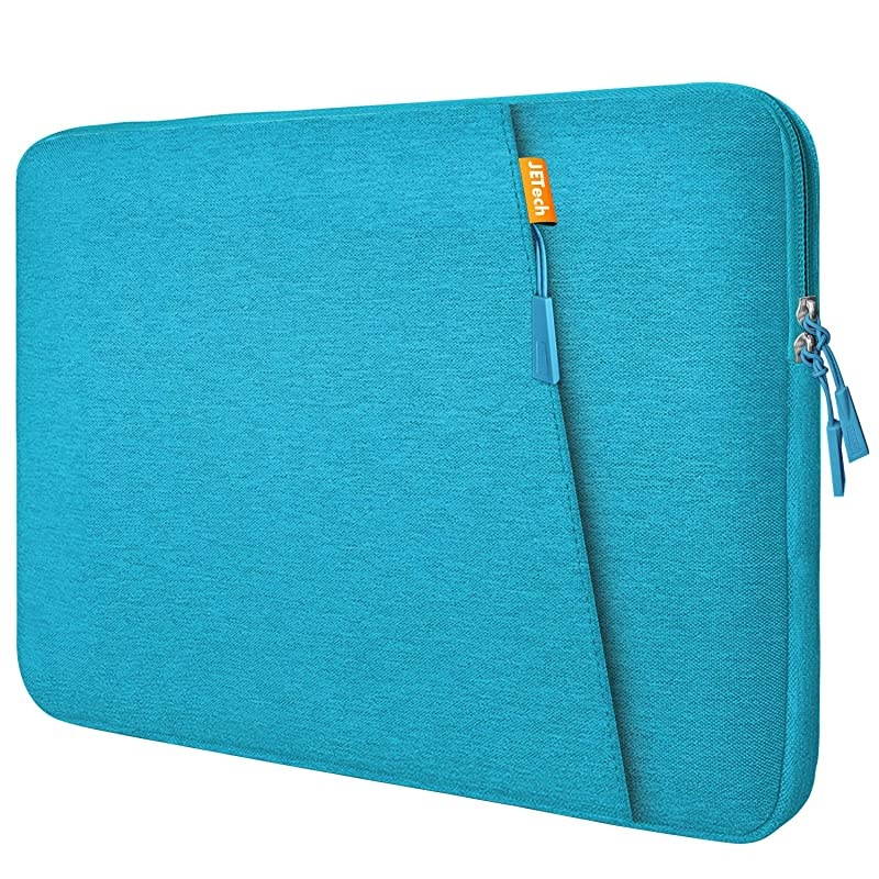 Laptop Sleeve Compatible for 133Inch Notebook Tablet iPad Tab Compatible with 13 MacBook Pro and MacBook AirWaterproof Shock Resistant Bag Case with Accessory Pocket Blue