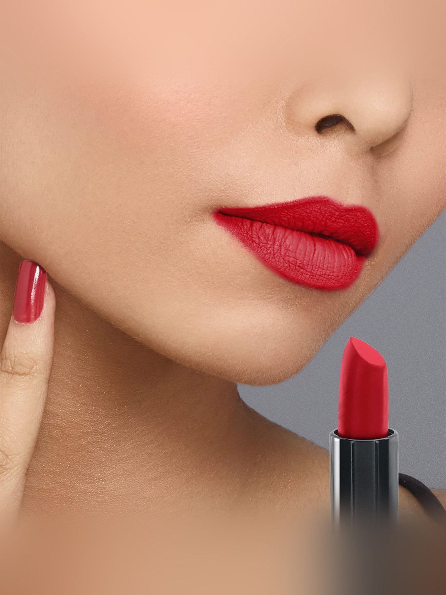 Auric Beauty MoistureLock Lipstick Red Velvet - 4 gm