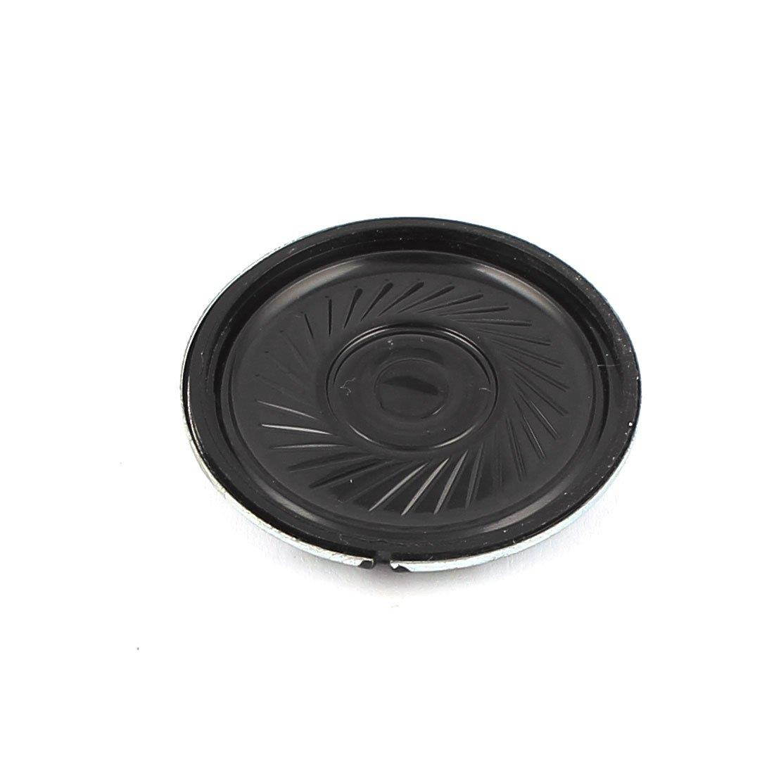 uxcell 36mm 16 Ohm 0.5W Aluminum Shell Internal Magnet Speaker Loudspeaker