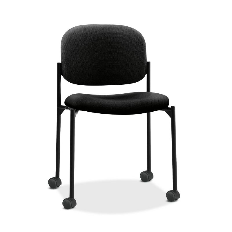 Scatter Fabric Stacking Office Chair Black - HON