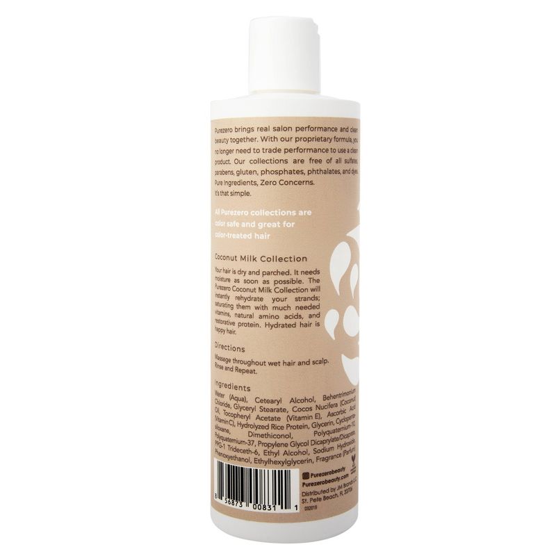 Purezero Coconut Milk Moisturizing Conditioner - 12 fl oz