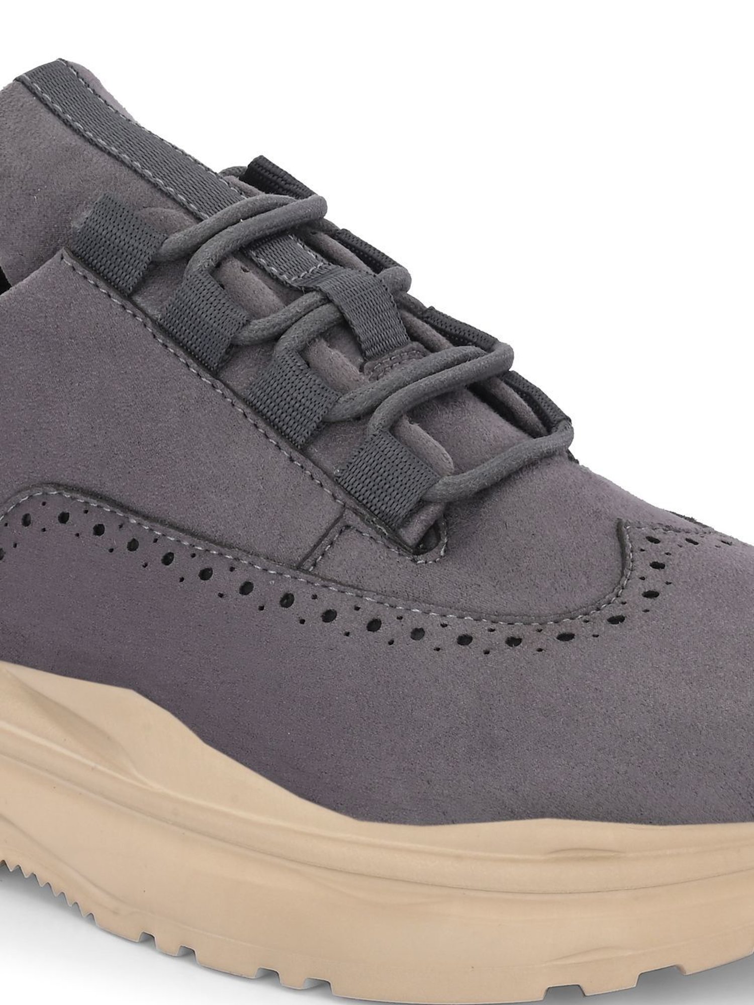 Hoversole Men's Gravity Grey Casual Sneakers