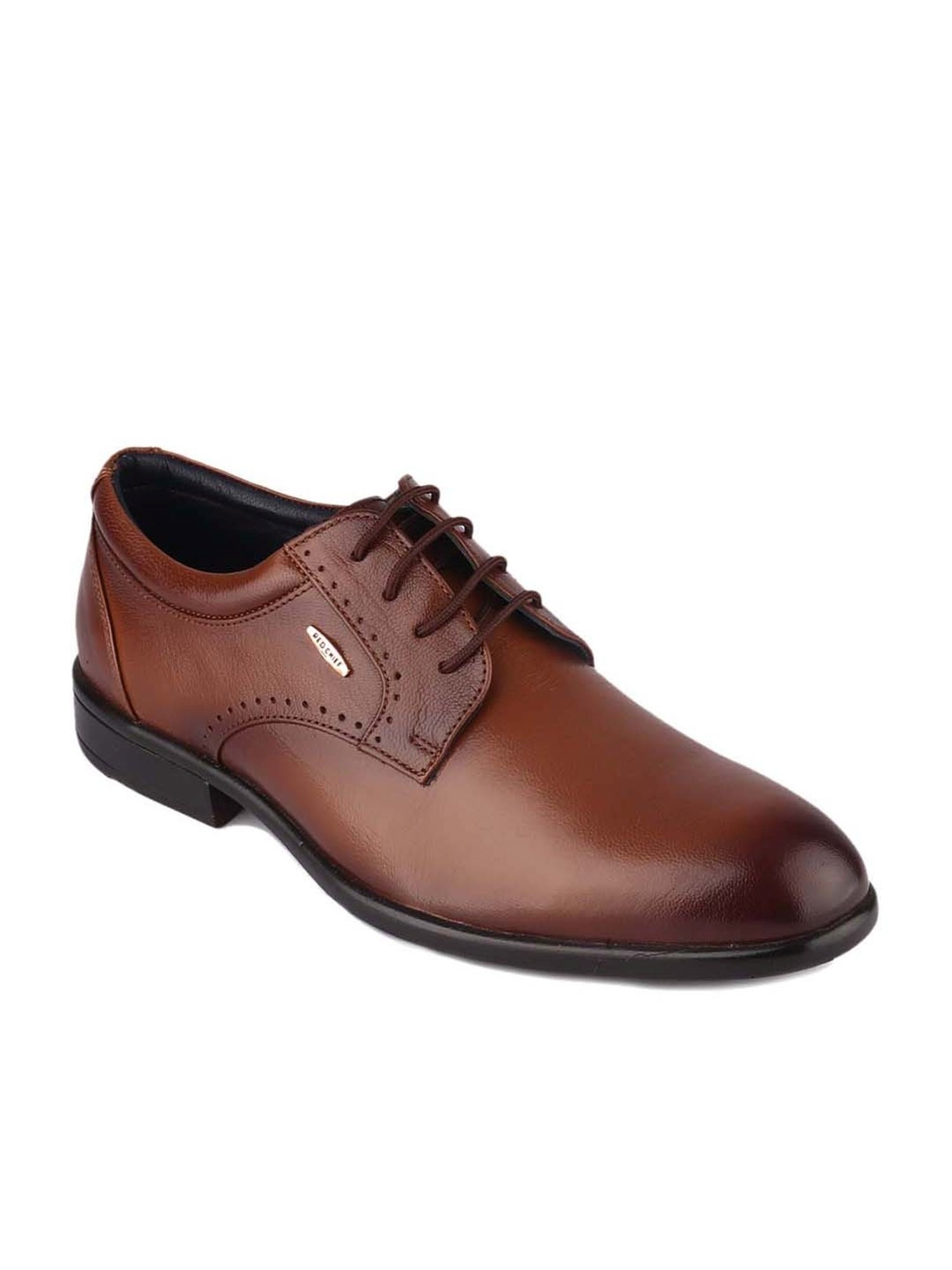 Red Chief Men's Tan Derby Shoes