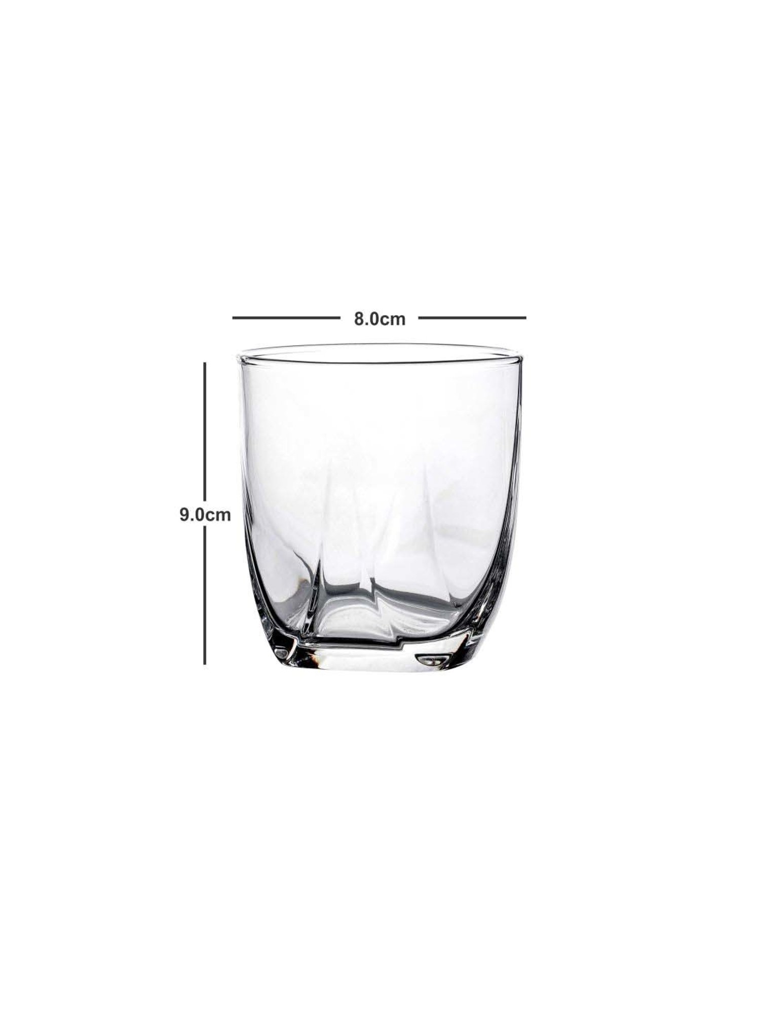 Luminarc Eiffel OF Transparent Glass Tumbler (0.3 L) - Set of 12