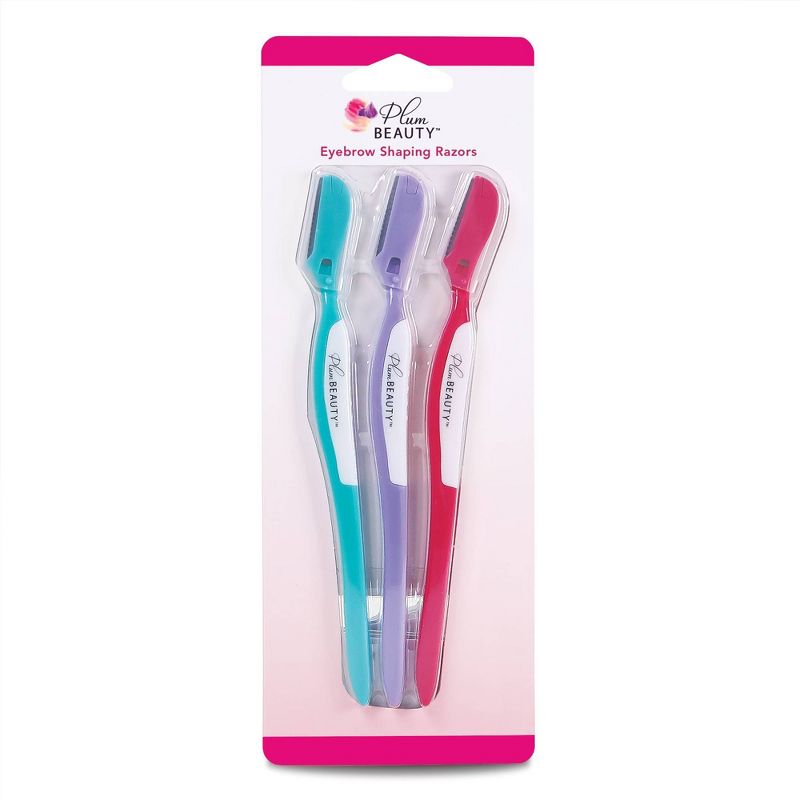 Plum Beauty Eyebrow Shaping Razors - 1ct