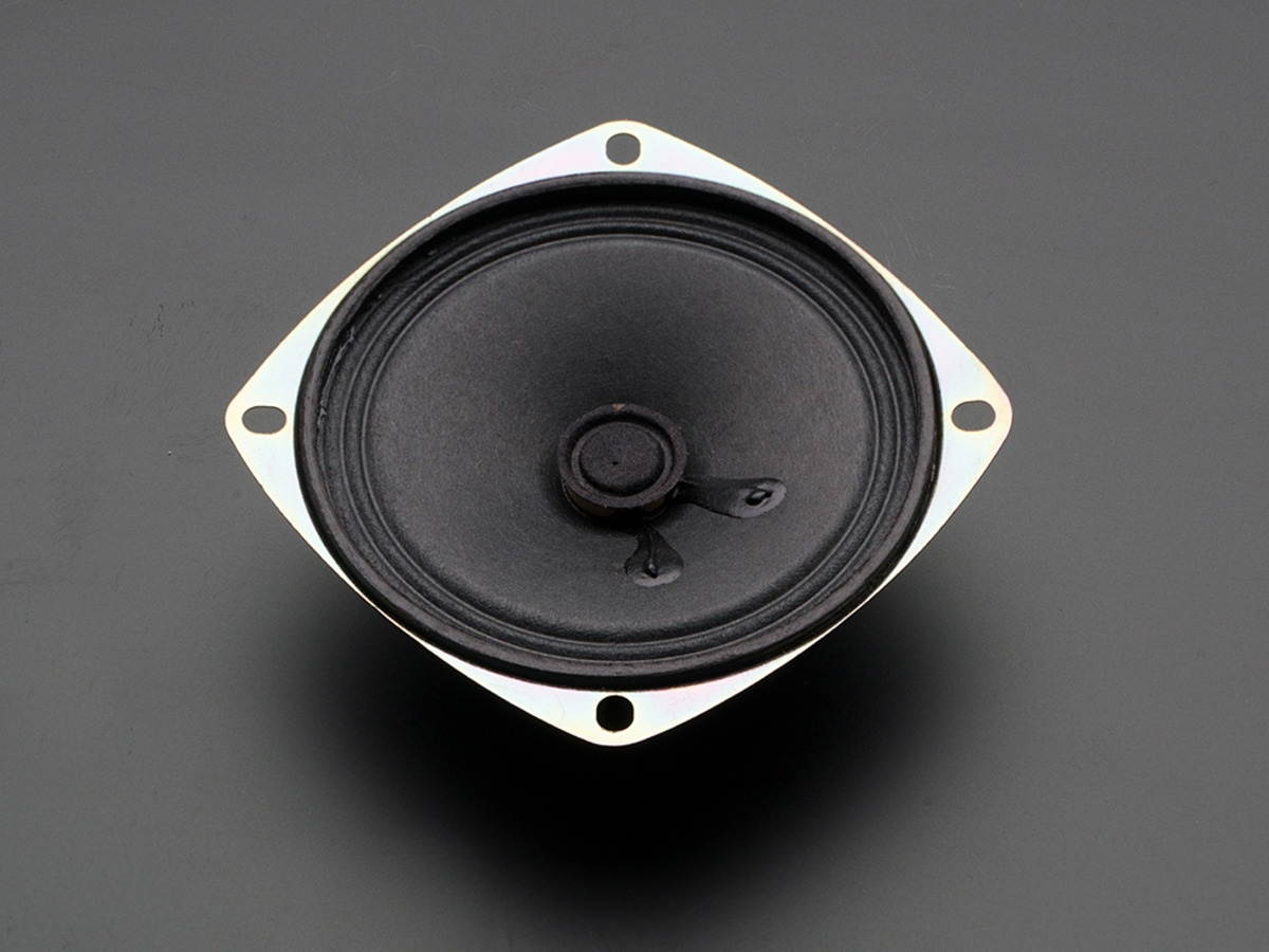 Adafruit  3" Diameter Speaker - 8 Ohm 1 Watt