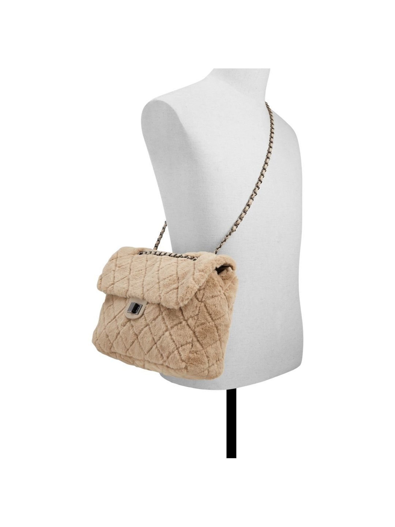 Call It Spring Beige Embroidered Medium Sling Handbag