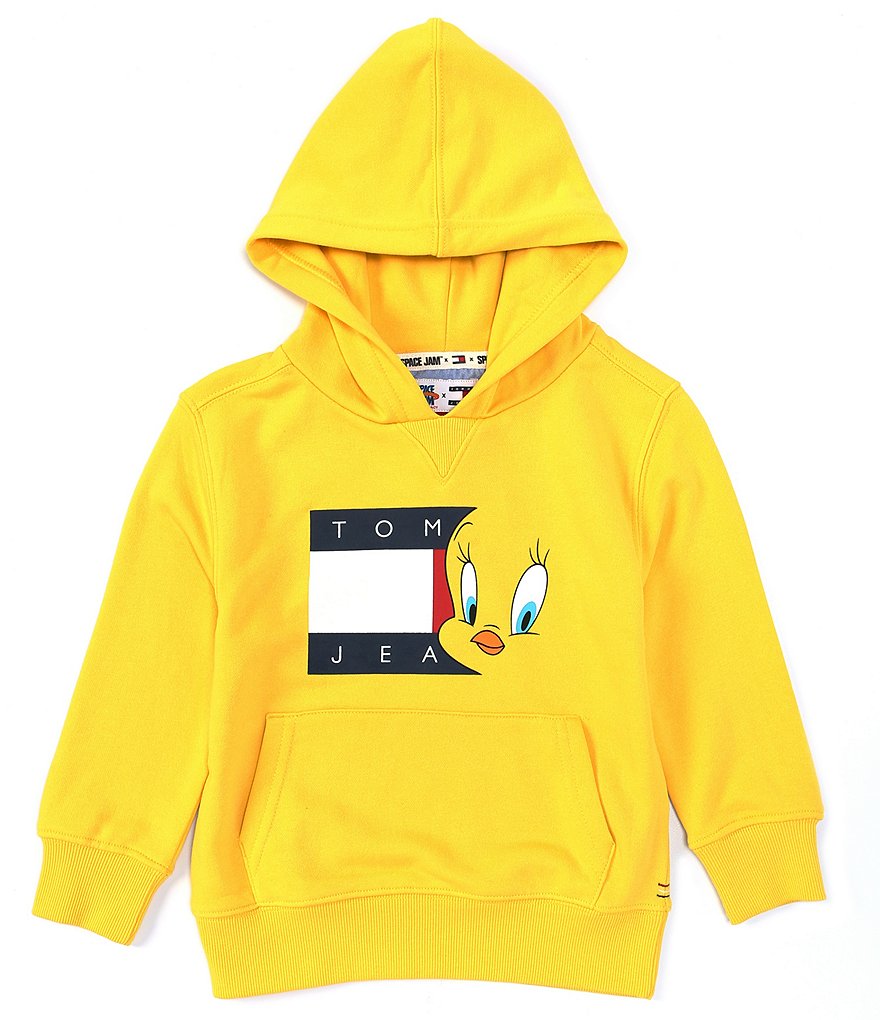 Tommy Hilfiger X Space Jam: New Legacy Little Boys 2T-7 Tweety Bird Pullover Hoodie