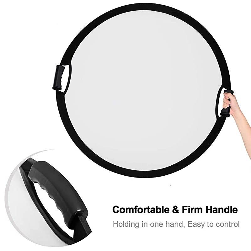 32 in 80cm 5in1 Round Reflector with Handle for Photography Photo Studio Lighting amp Outdoor Lighting