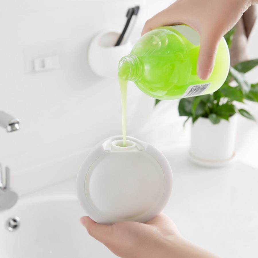 Manual Punch-free Soap Dispenser Wall Mounted Soap Liquid Dispenser Hand Sanitizer Container Bathroom Soap Dispenser Pump New