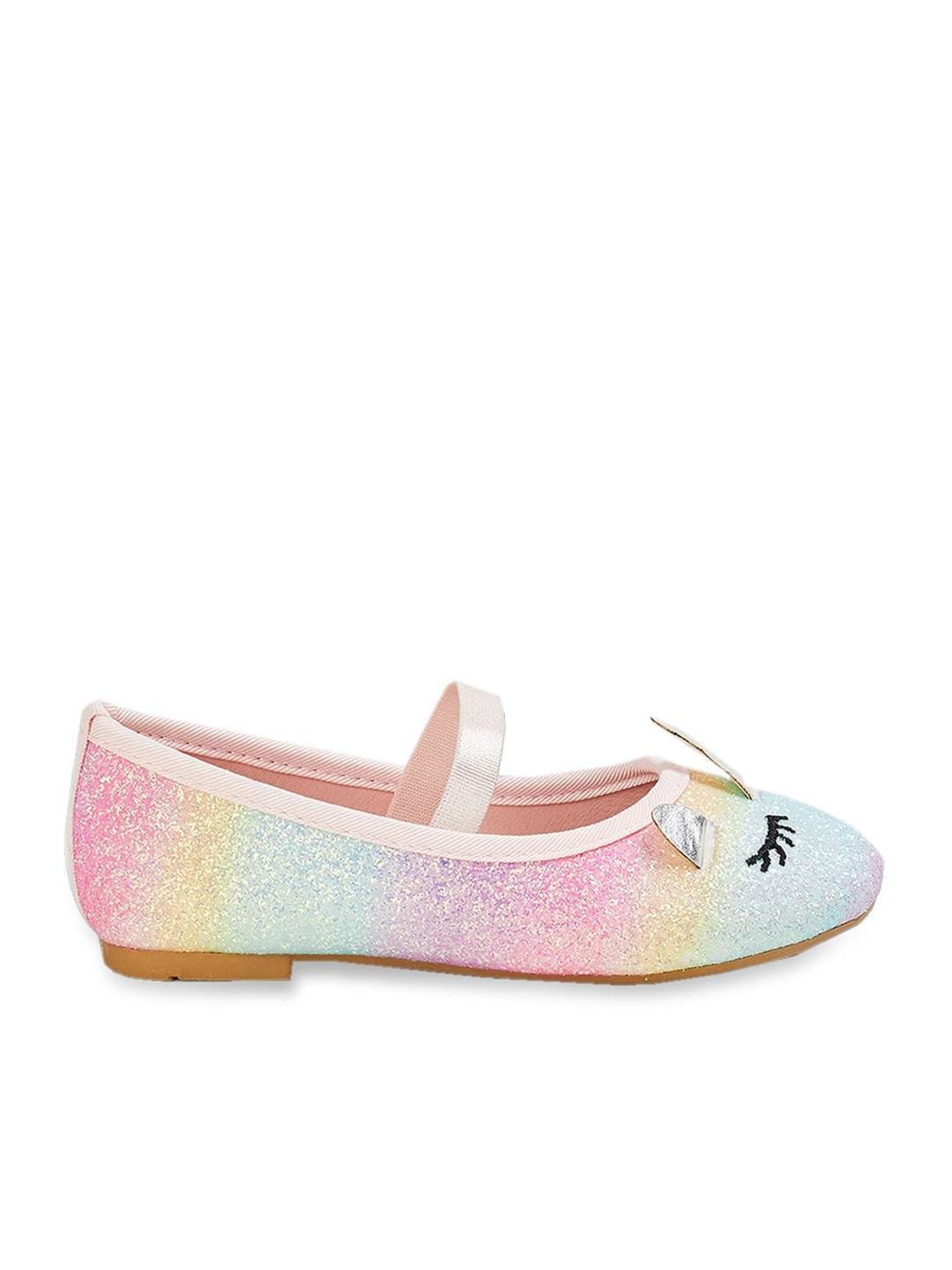 Fame Forever by Lifestyle Kids Multicolor Mary Jane Shoes