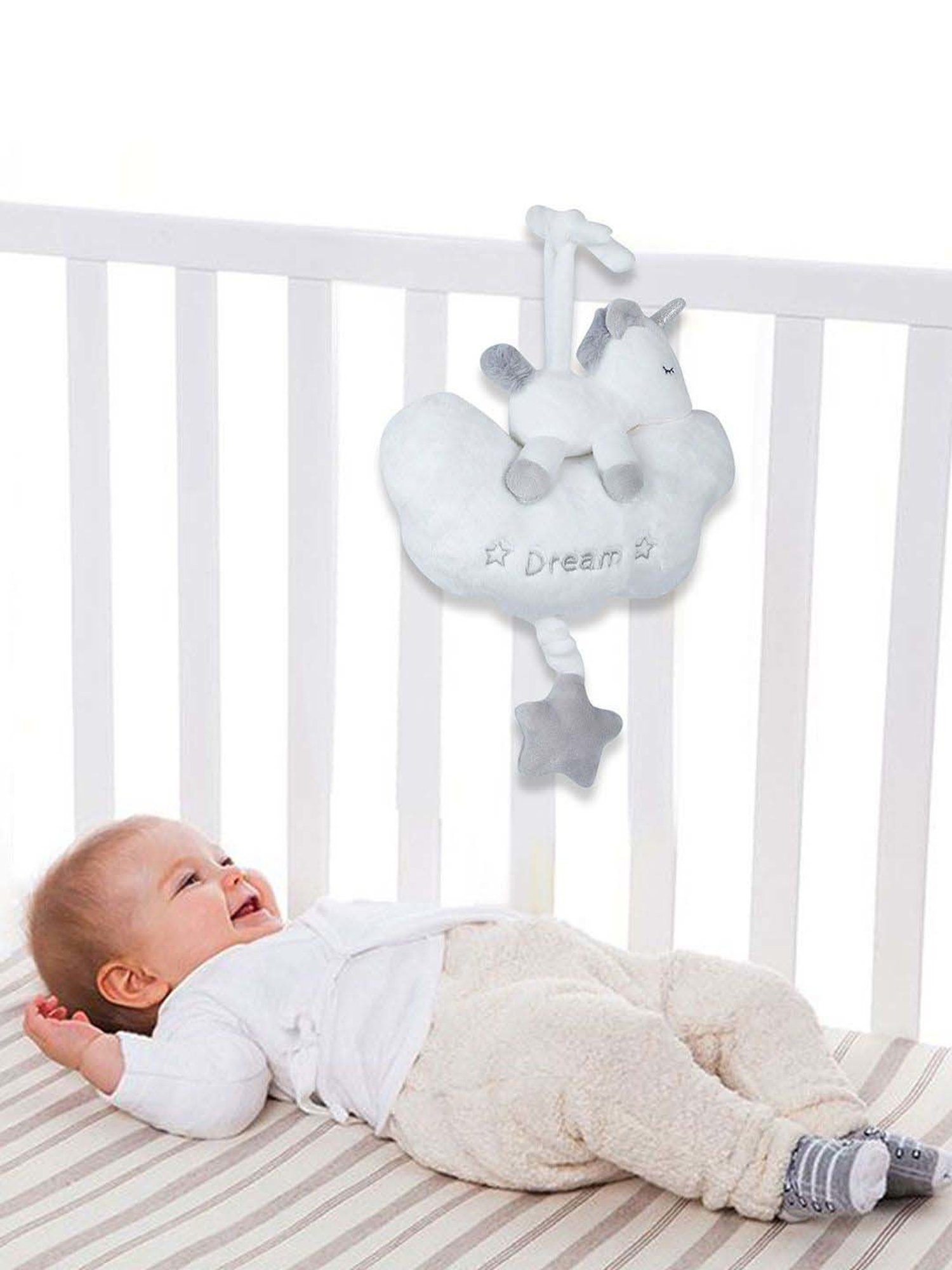 Baby Moo Kids White Pulling Toy