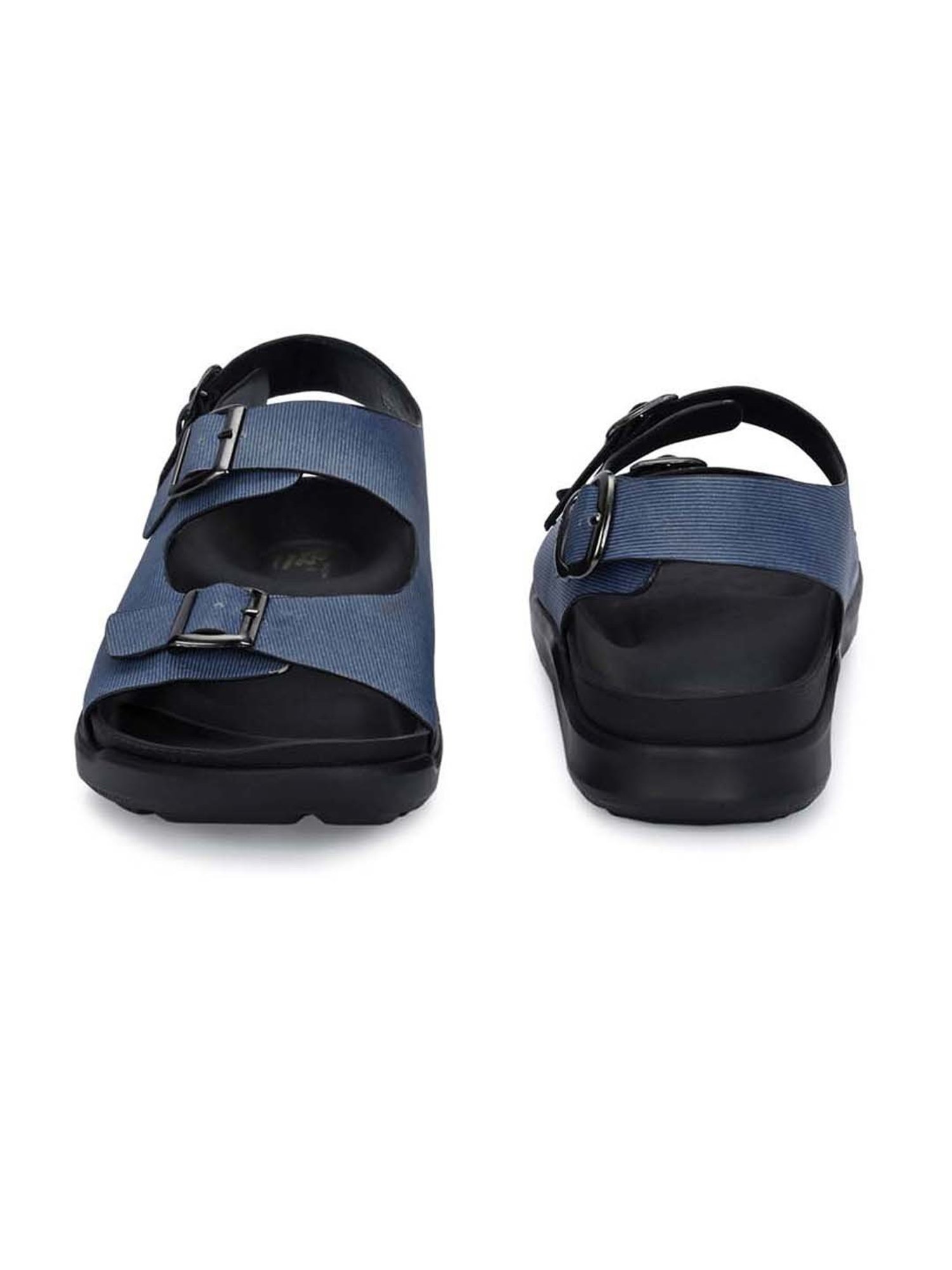 Hitz Men's Blue Back Strap Sandals
