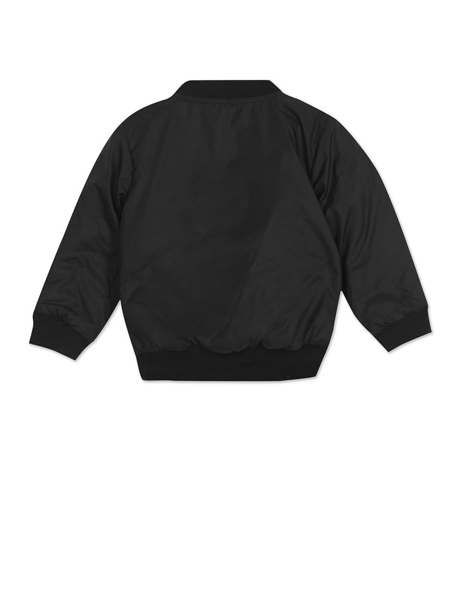 Allen Solly Junior Navy & Green Color Block Full Sleeves Jacket