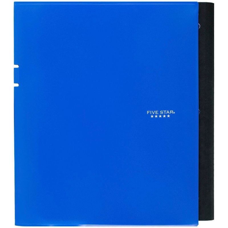 Composition Notebook College Ruled Trifold 2-Pocket Folder Cobalt - Five Star