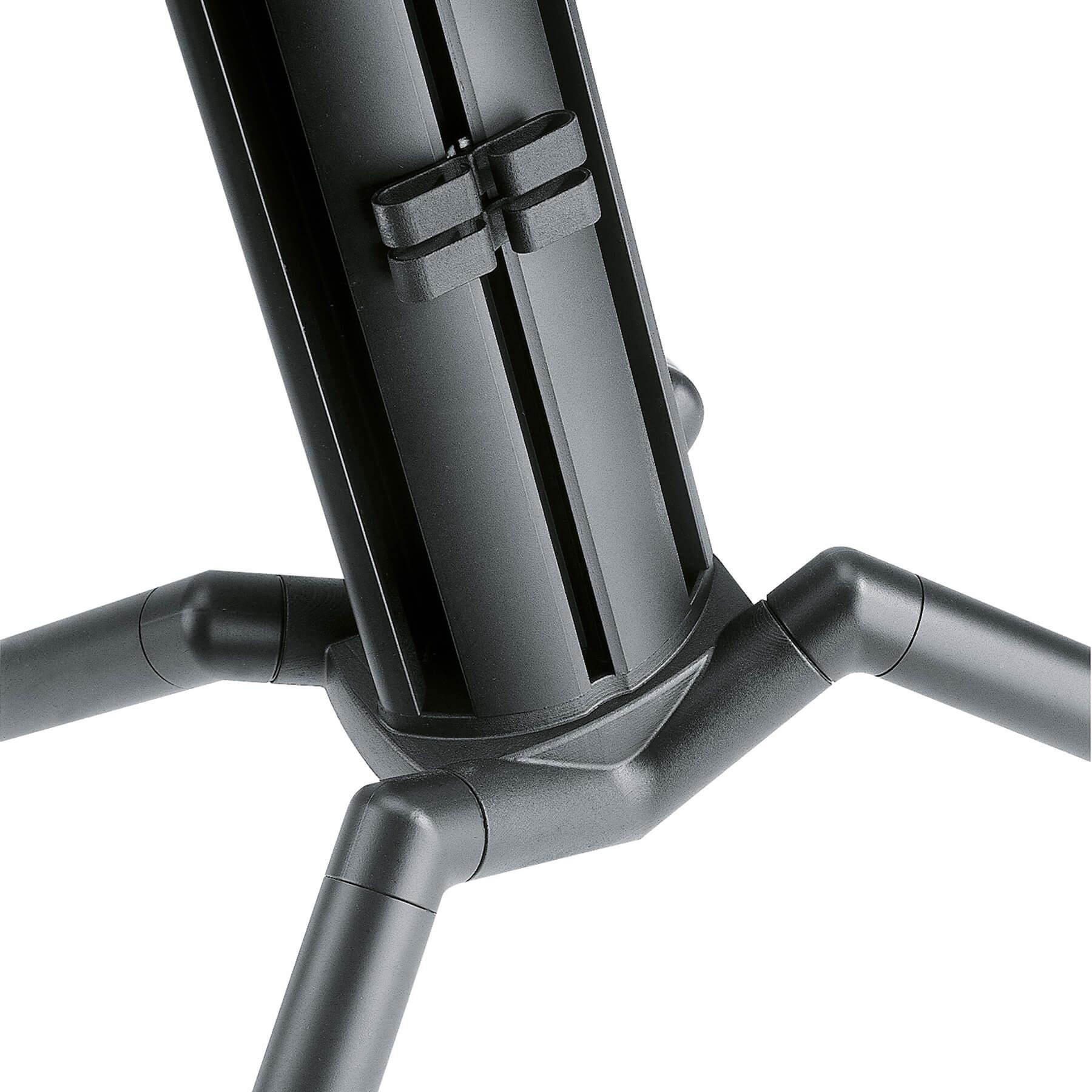 K&M Black Keyboard Stand - Spider Pro