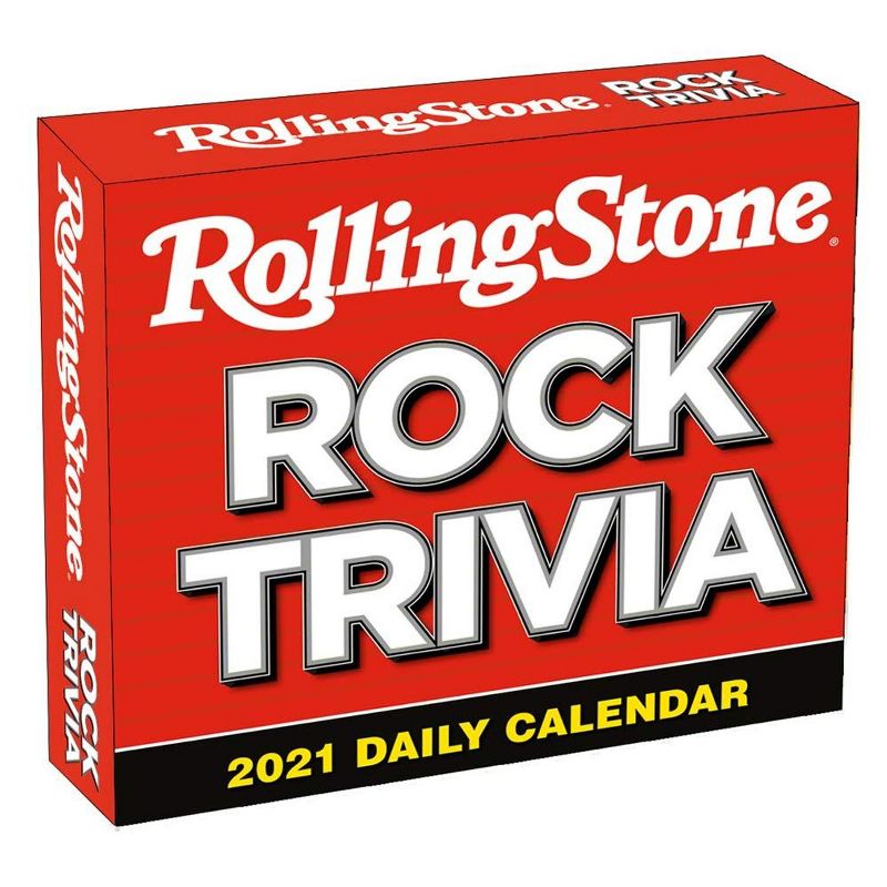 2021 Rolling Stone Rock Trivia Boxed Daily Calendar [Calendar] Rolling Stone LLC