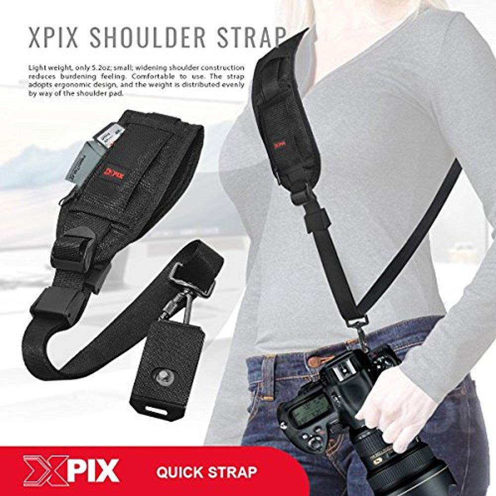 Sigma 100-400mm f/5-6.3 DG OS HSM Contemporary Lens for Nikon F with Xpix Sturdy Tripod, Camera Cleaning Kit, & Deluxe Photo Bundle