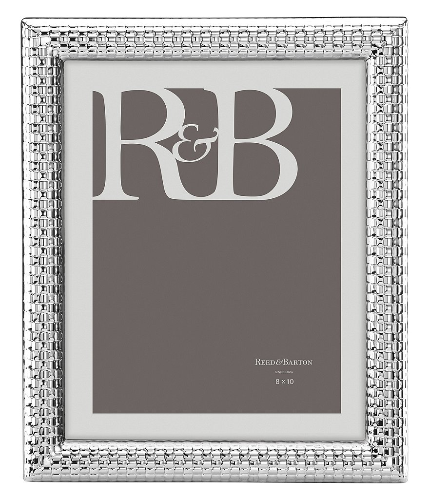 Reed & Barton Watchband Silver Picture Frame
