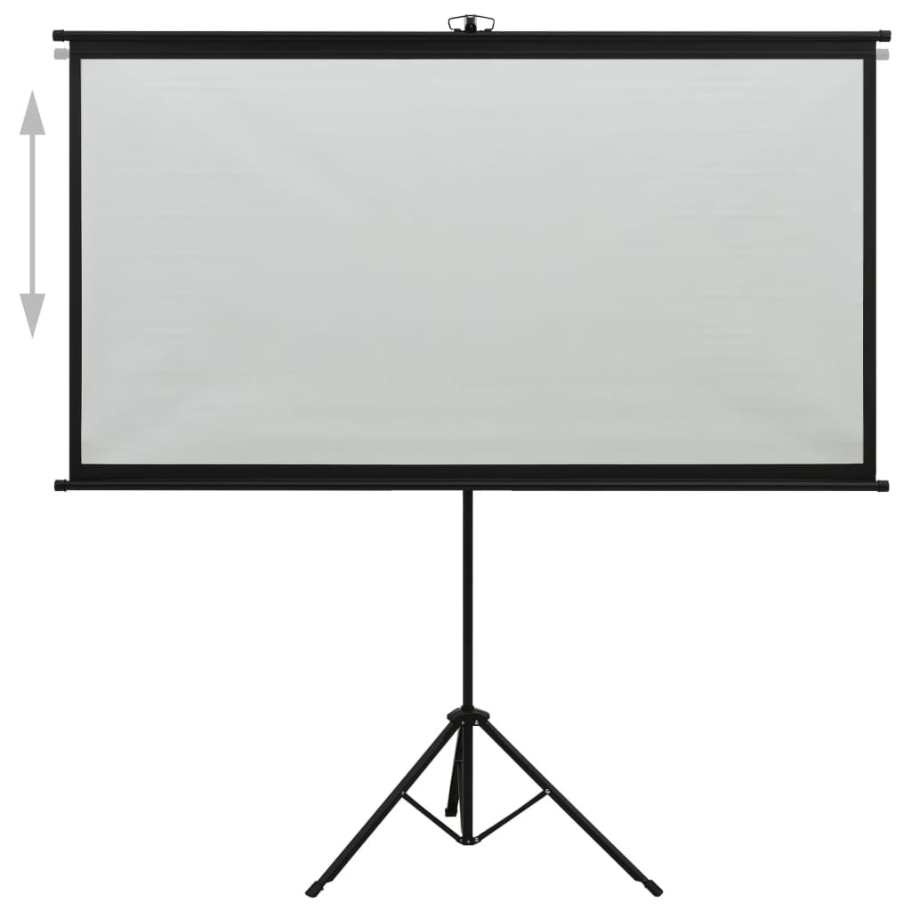 vidaXL Projection Screen with Tripod 120" 16:9 Theater Screen Presentation