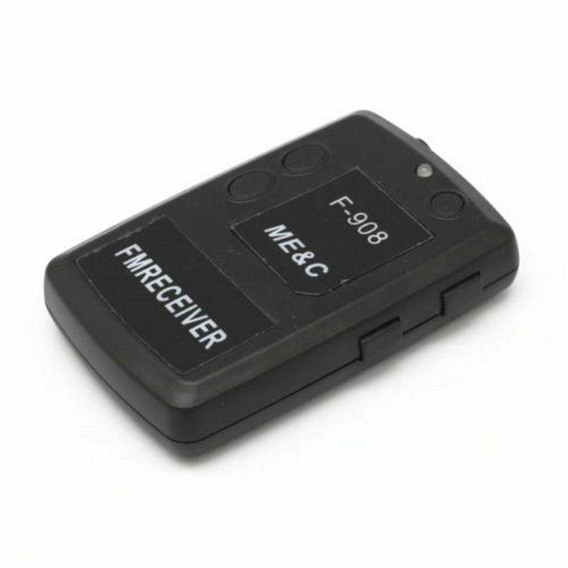 F908 Wireless transmitter receiver Covert FM Audio Listening Device Ear Spy bug