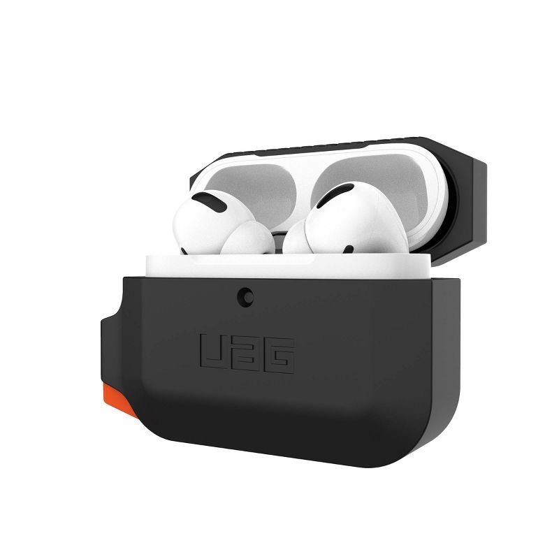 Urban Armor Gear (UAG) Apple Airpods Pro Silicone Case - Black/Orange