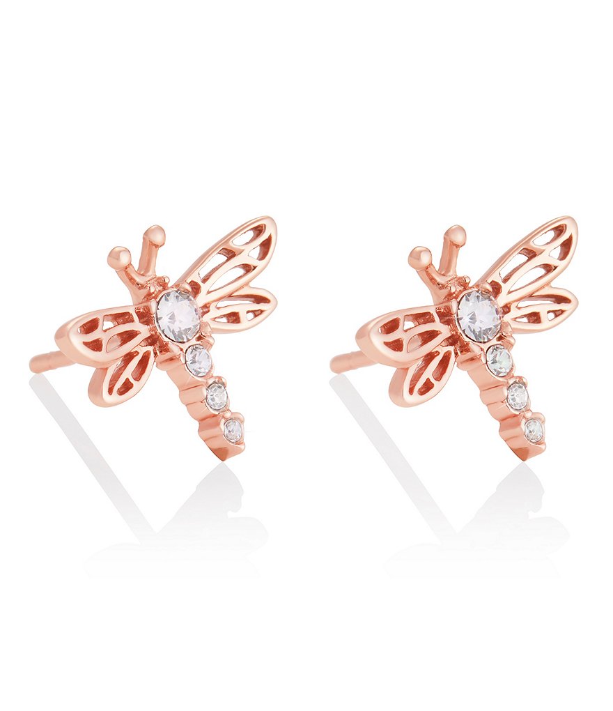 Olivia Burton Dancing Dragon Crystal Stud Earrings