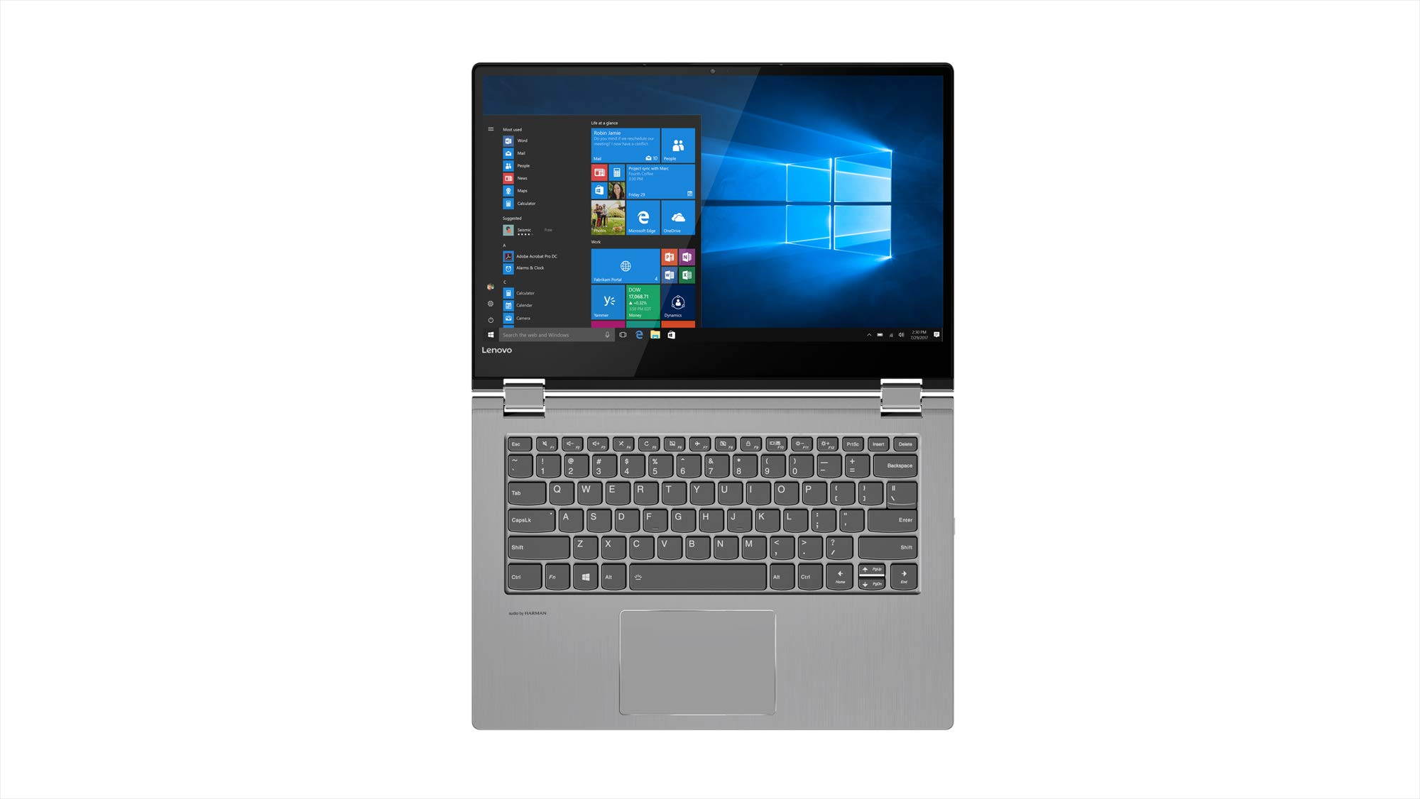 Lenovo Flex 14 2-in-1 Convertible Laptop, 14 Inch HD (1366 x 768) Touchscreen display, AMD  Ryzen 3 2200U Processor, 4GB DDR4 RAM, 128GB PCIe SSD, Windows 10 Home, 81HA00 (81HA0008US)