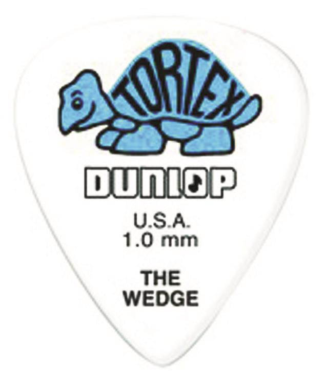 Dunlop Tortex Wedge 1.0mm 12 Pack
