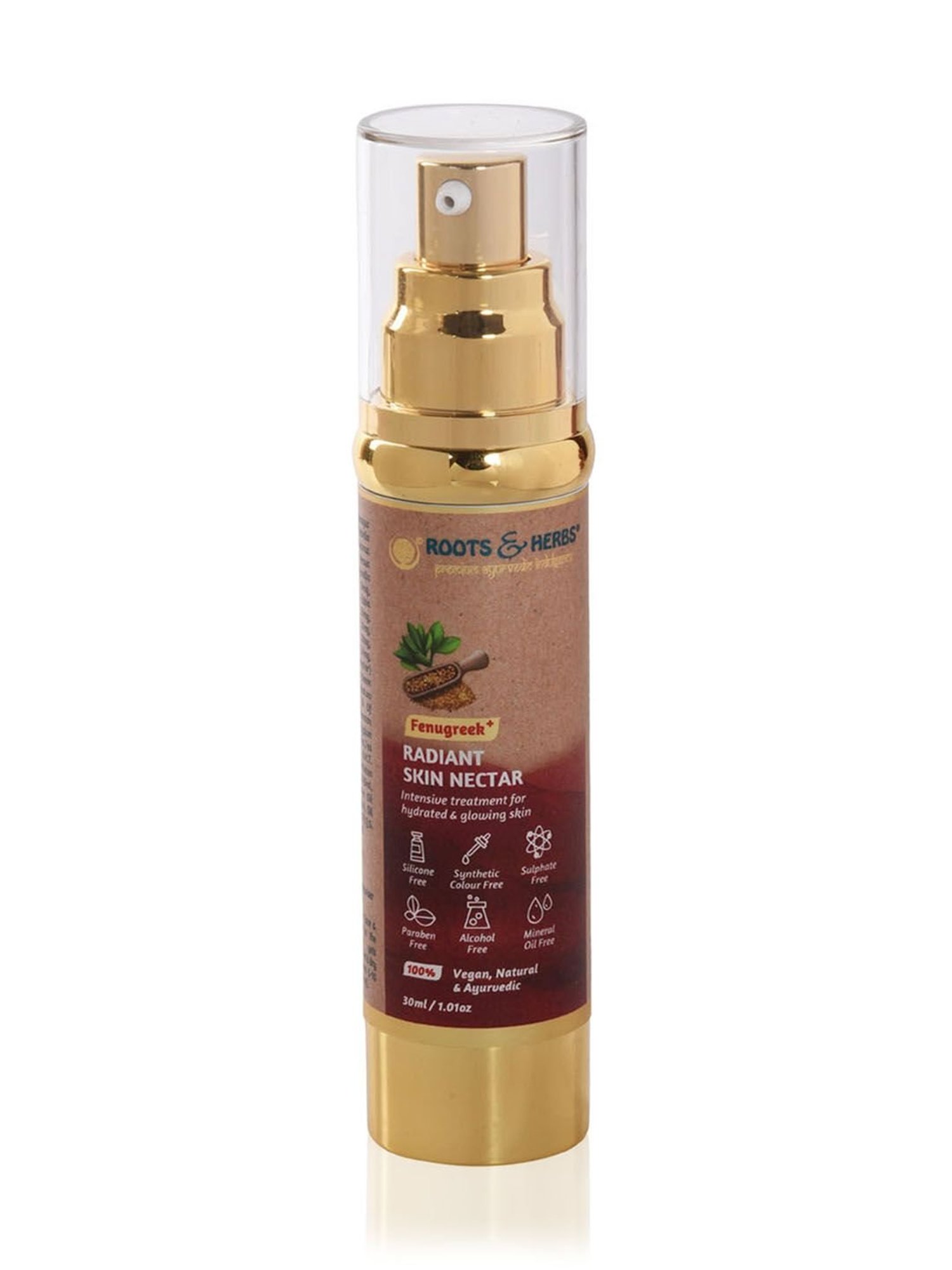 ROOTS AND HERBS Fenugreek (+) Radiant Skin Nectar - 50 ml
