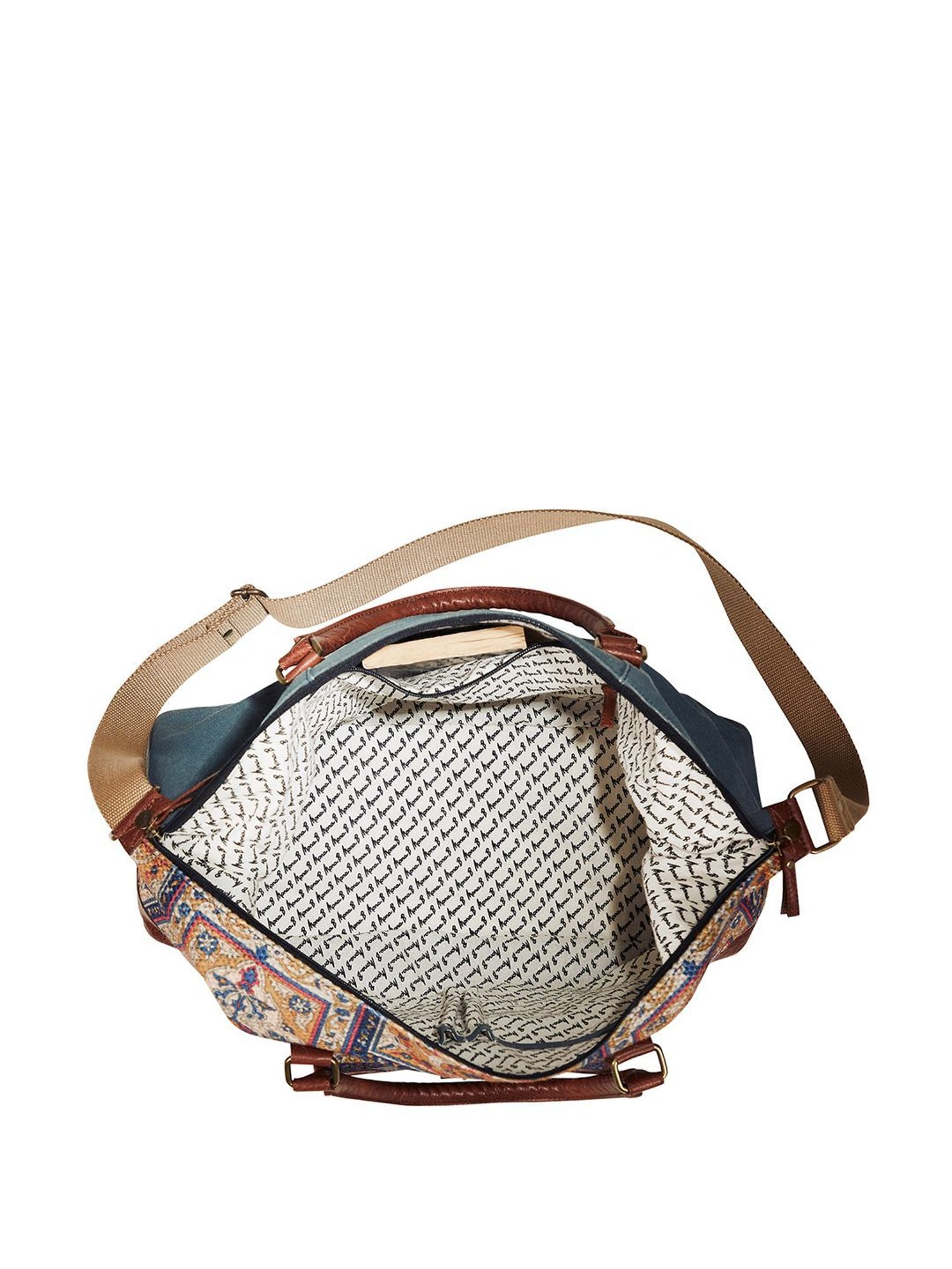 Mona B Multicolor Large Duffle Bag