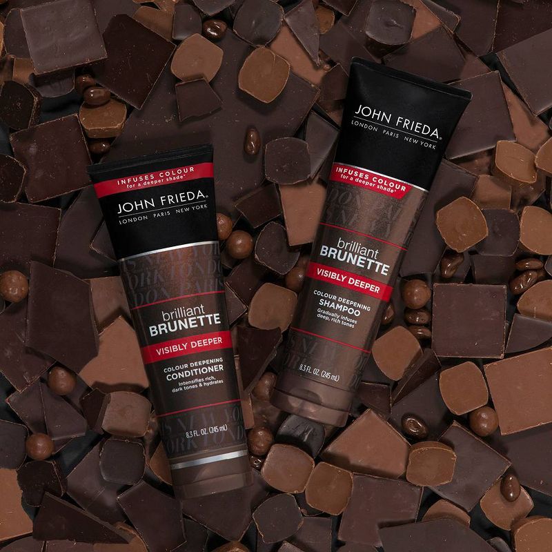 John Frieda Brilliant Brunette Visibly Deeper Shampoo - 8.3 fl oz