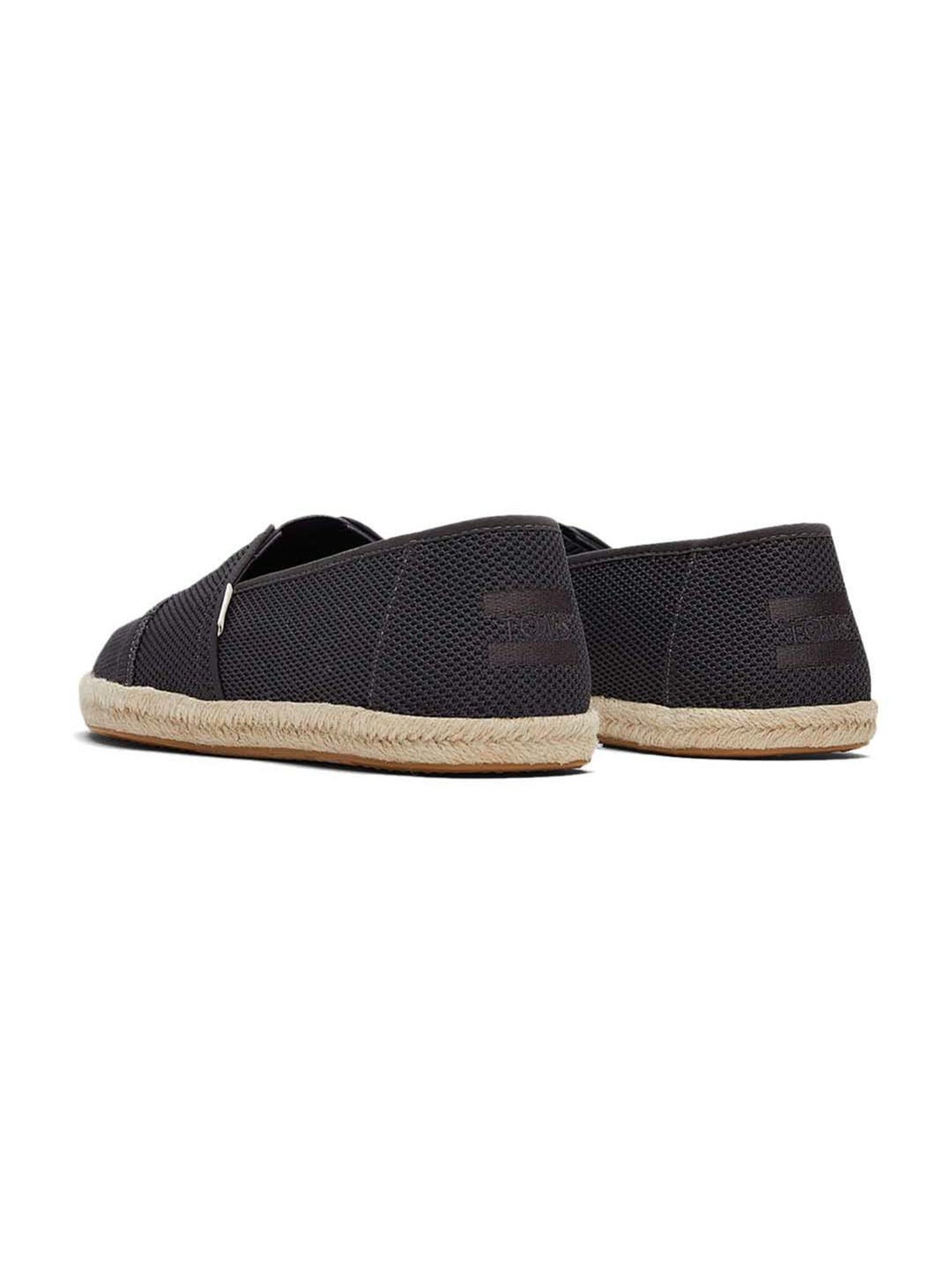 TOMS Men's Alpargata Rope Ink Black Espadrille Shoes