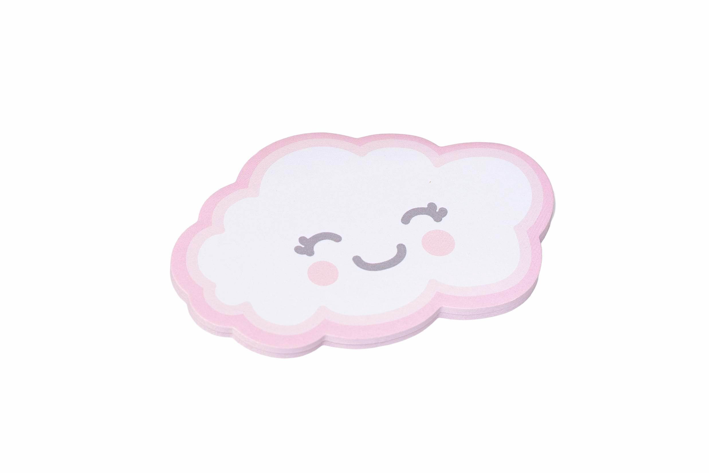 Glitter Galaxy Sticky Notes - Cloud