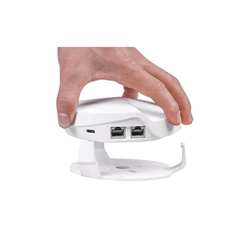 1Pack  Wall Mount Holder Compatible with TPLink Deco M5 TPLink Deco P7 Whole Home Mesh WiFi System Sturdy Wall Mount BracketSingle