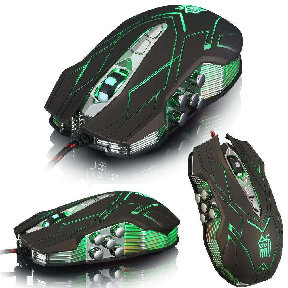 iGamer - JS-X9 II 9D 3500DPI 10 Buttons Optical Usb Gaming Mouse CF LOL WOW MMO