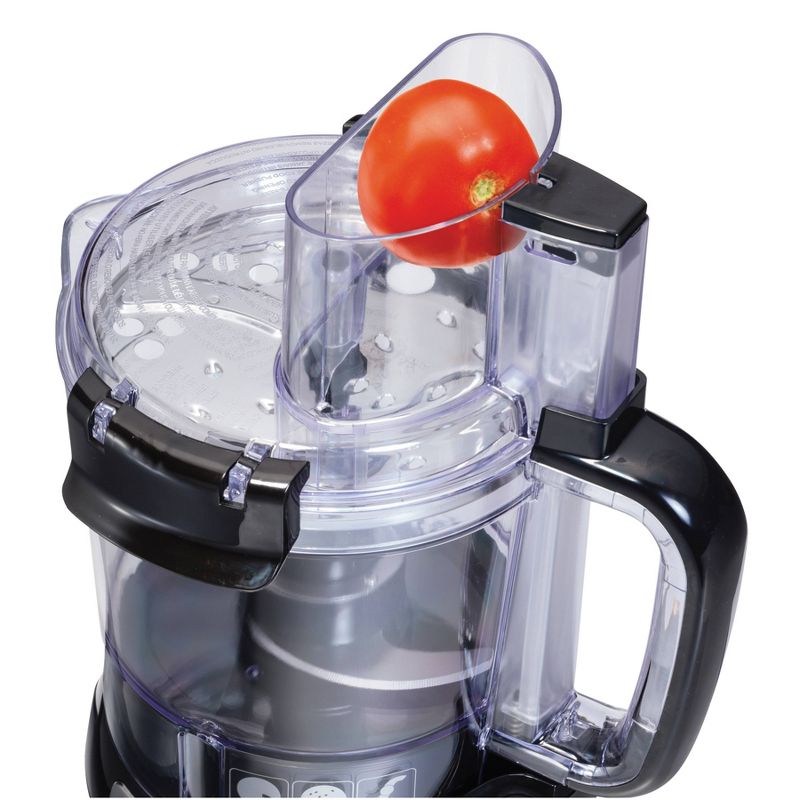 Hamilton Beach Stack and Snap 12 Cup Food Processor Black 70727