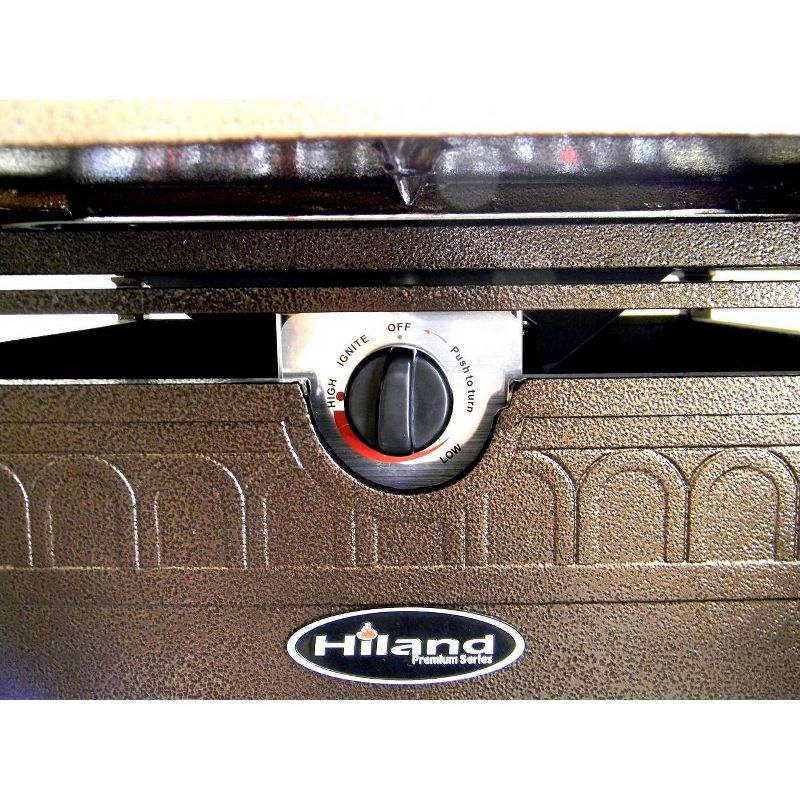 Outdoor Propane Aluminum Fire Pit with Scroll Design - AZ Patio Heaters