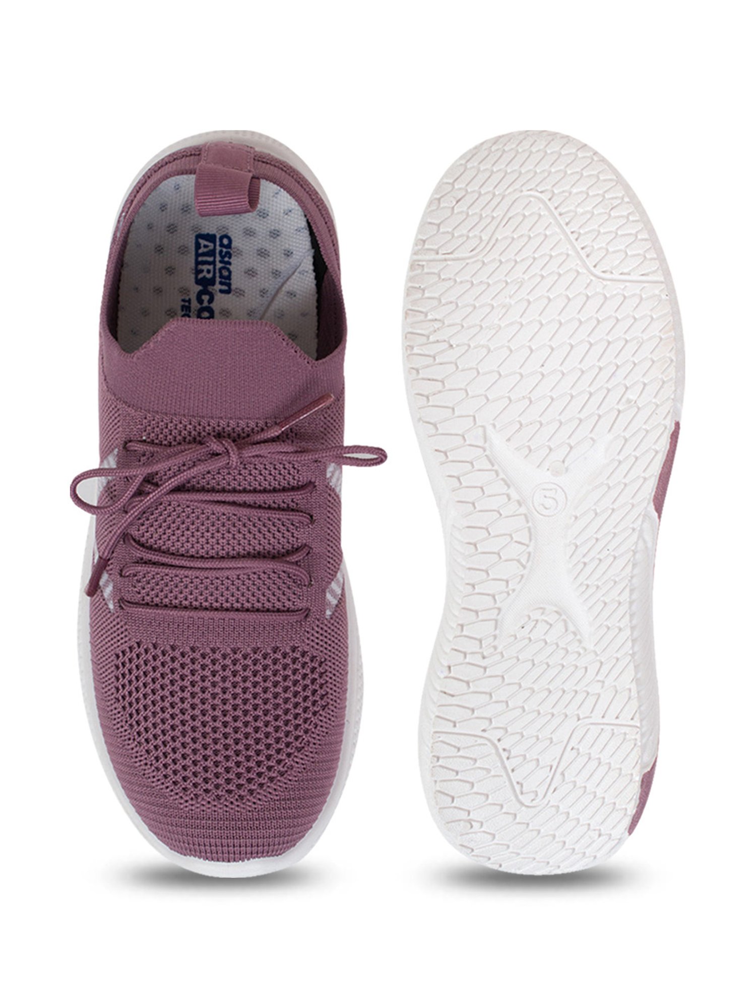 Asian Women's Mauve Running Shoes