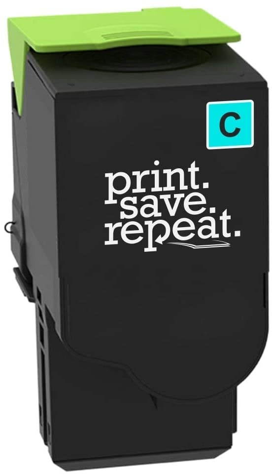 Print.Save.Repeat. Lexmark C241XC0 Cyan Extra High Yield Toner Cartridge for C2425, C2535, MC2425, MC2535, MC2640 [3,500 Pages]
