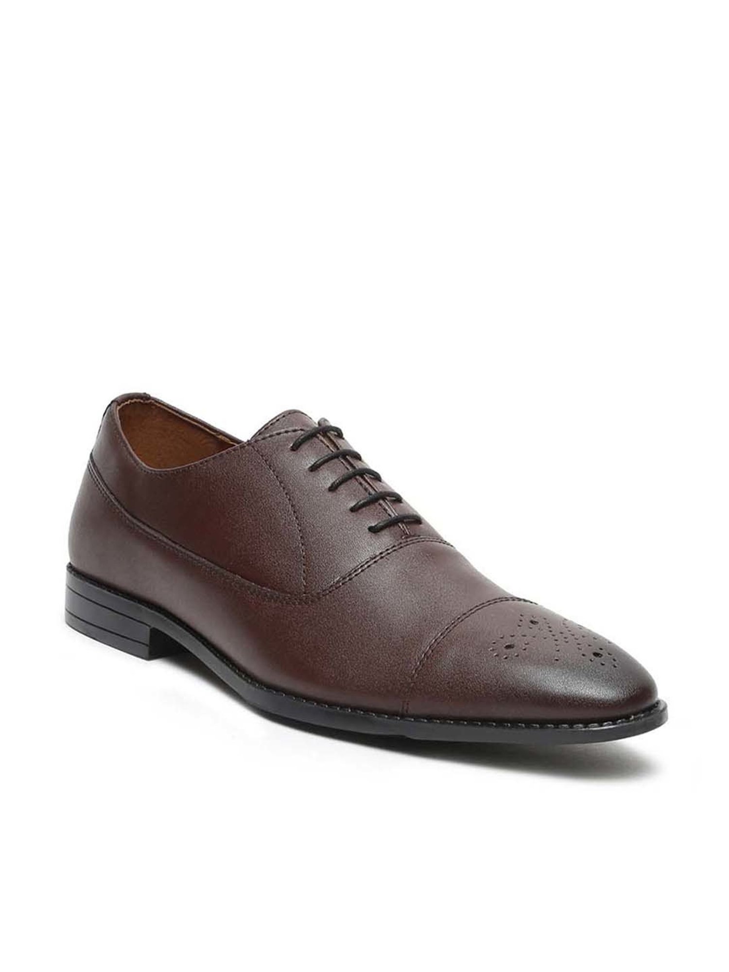 Louis Stitch Men's Brown Oxford Shoes