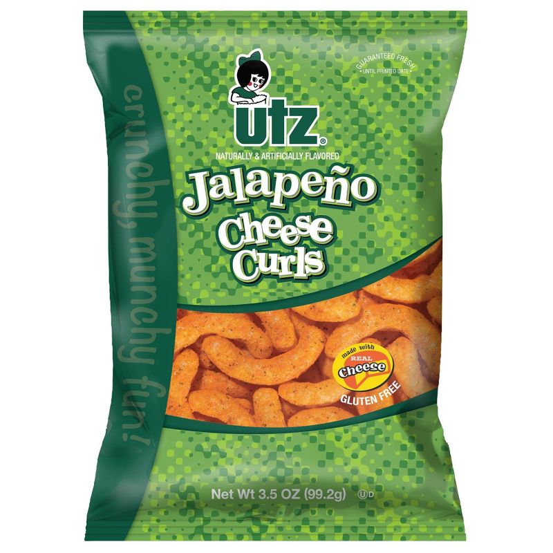 Utz Jalapeno Cheese Curls - 3.5oz
