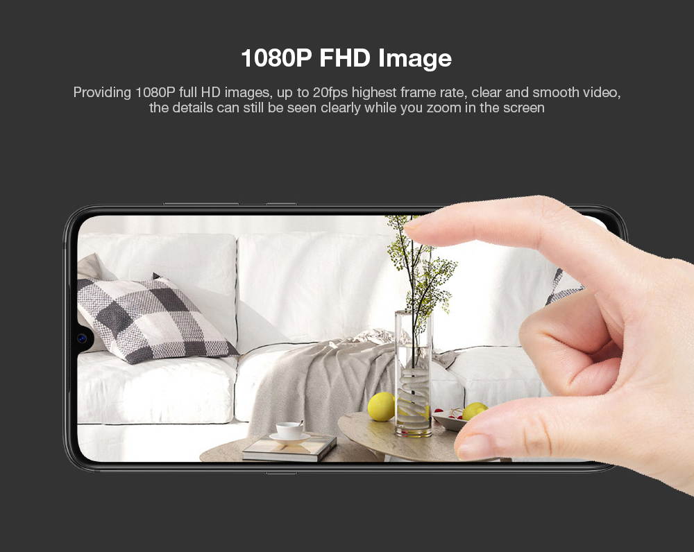 Xiaomi Outdoor AI Smart IP Camera 1080P FHD 170&deg; Vision IR Night Vision IP65 Protection 2-way Audio WHITE US Plug