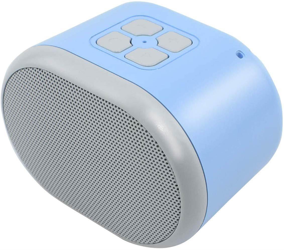 Bluetooth Speaker, Suliper Portable Wireless Bluetooth Speakers Q1 with High-Def Stereo Sound with HD Sound/Bluetooth 5.0 / TF Card/FM AUX Support, Speaker for Home, Outdoors, Travel, School Blue