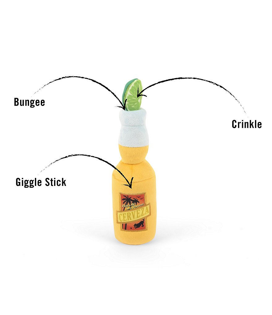 PLAY Pet Lifestyle and You Tropical Paradise Toy Set, 5-Piece Plush Dog Toys