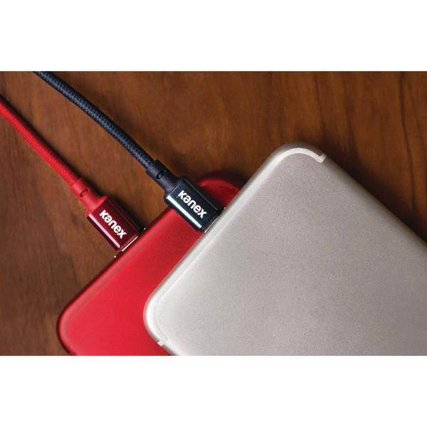 Kanex K157-1213-NB4F 4ft. Premium Durabraid Lightning Cable - Navy Blue