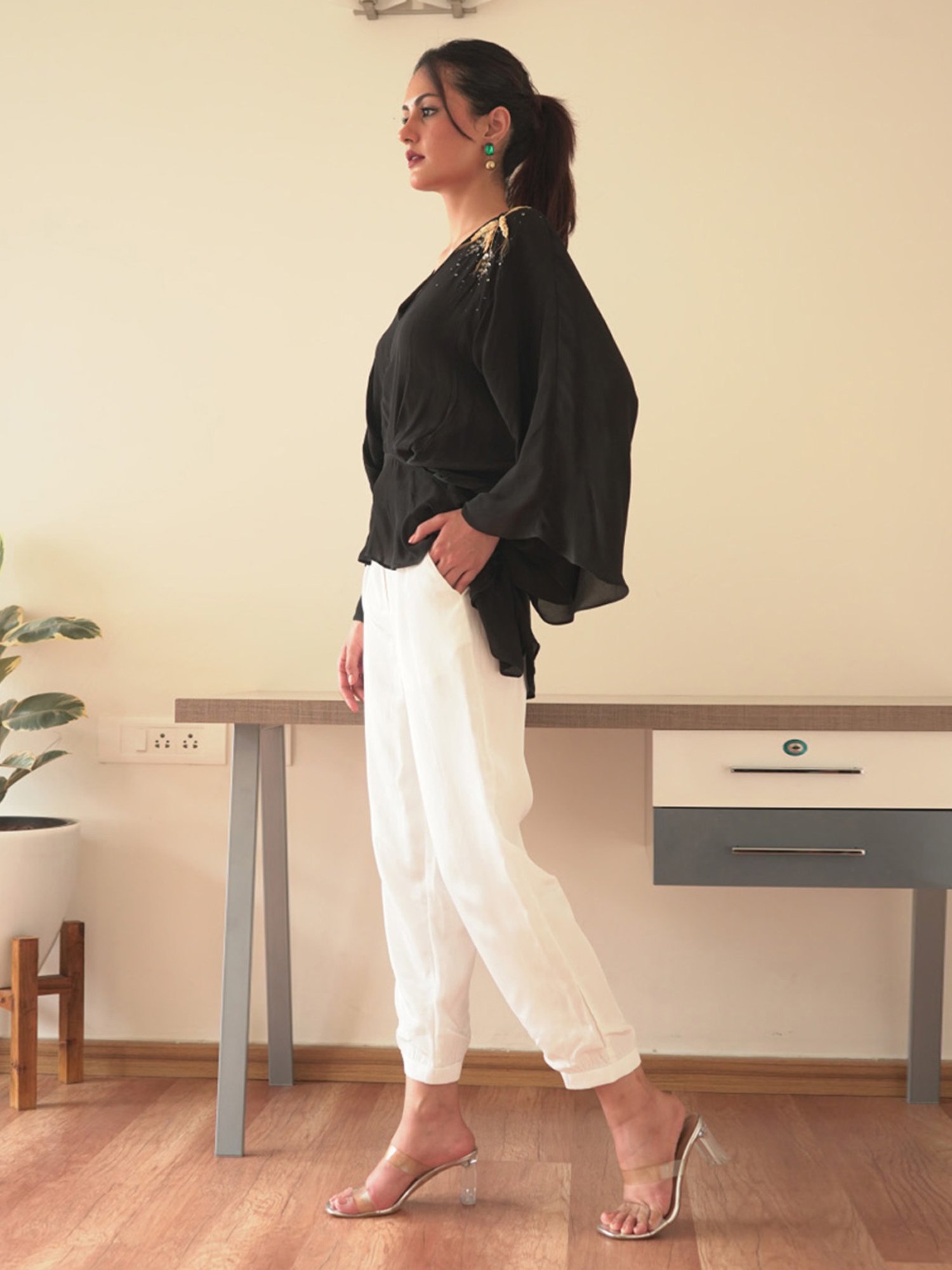Seesa White Capsule Jackie Straight-Cut Trousers