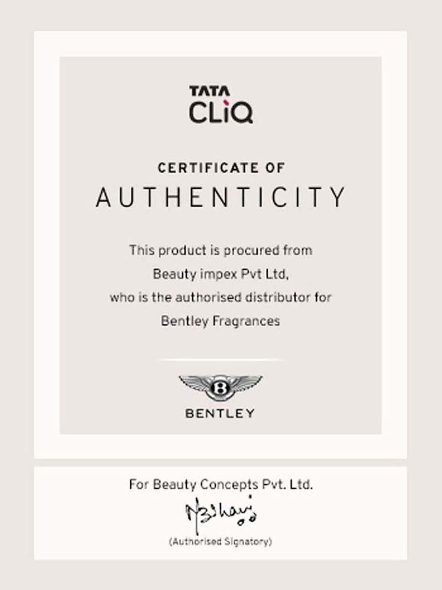 Bentley Infinite Eau de Toilette for Men - 60 ml
