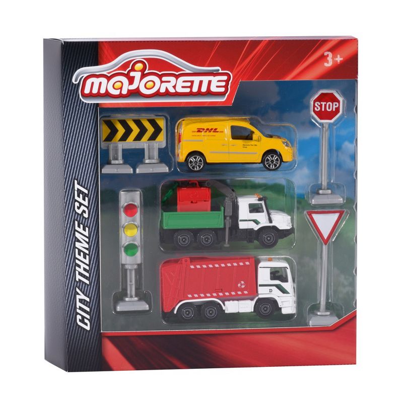 Dickie Toys Majorette City 7pc